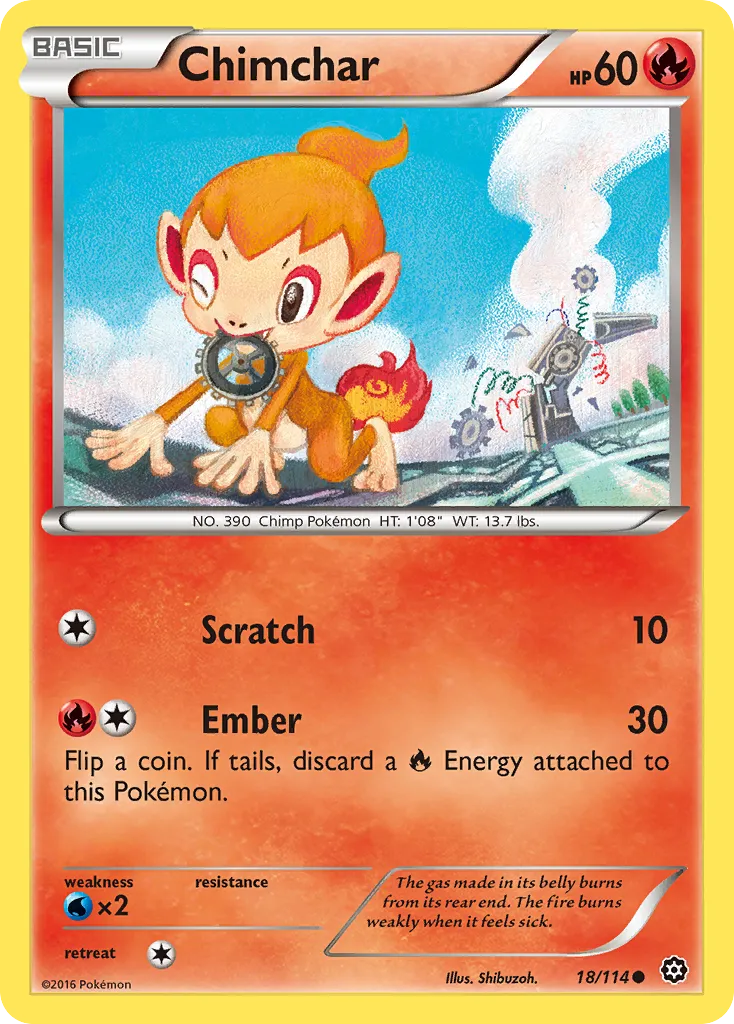 Chimchar card image