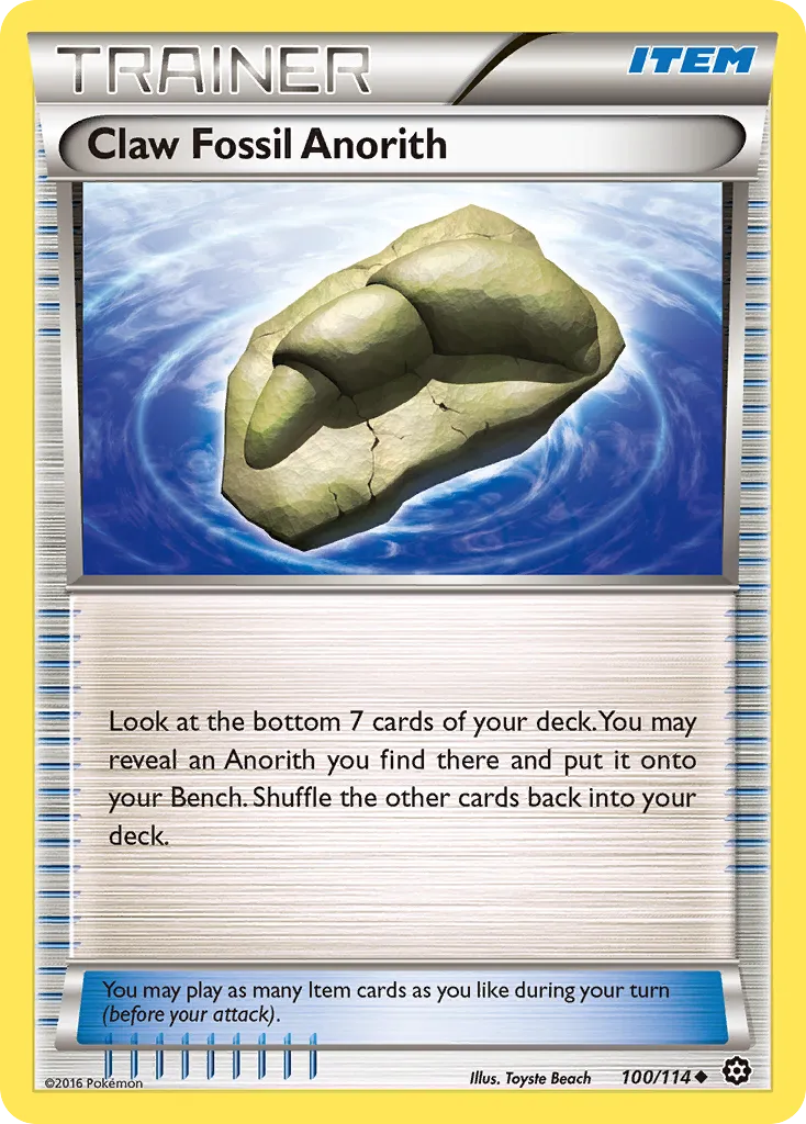 Claw Fossil Anorith card image