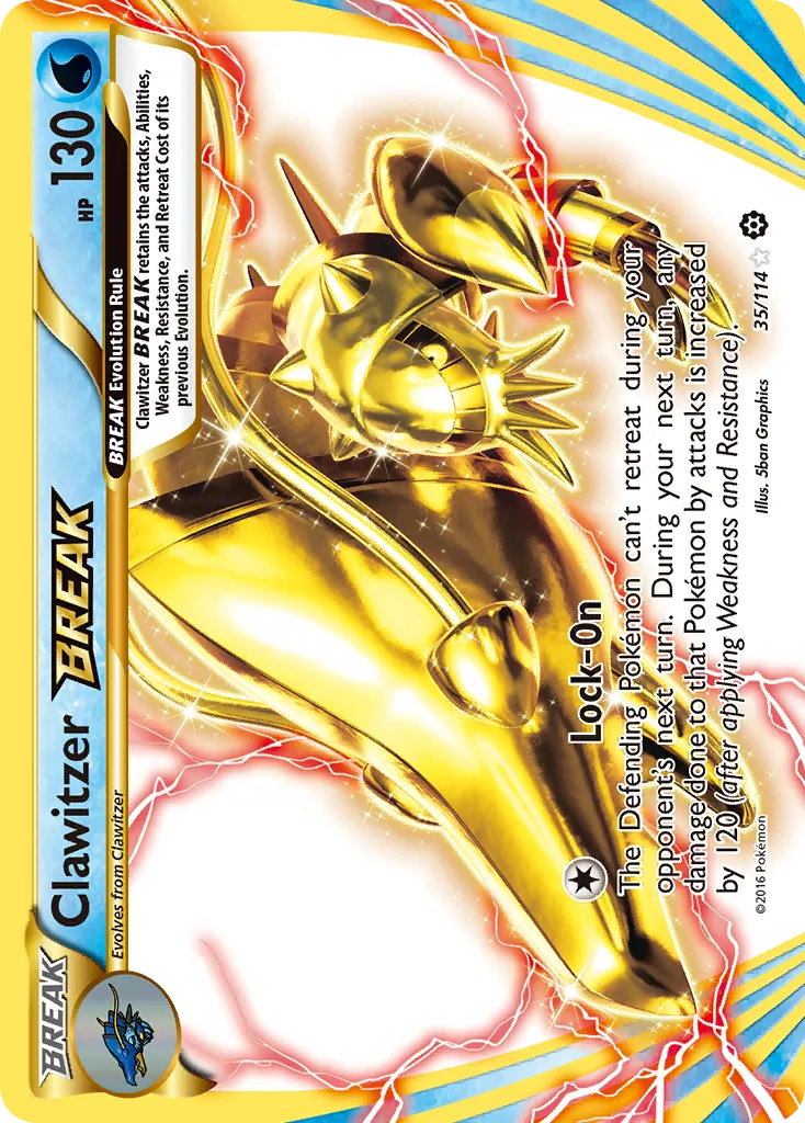 Clawitzer BREAK card image