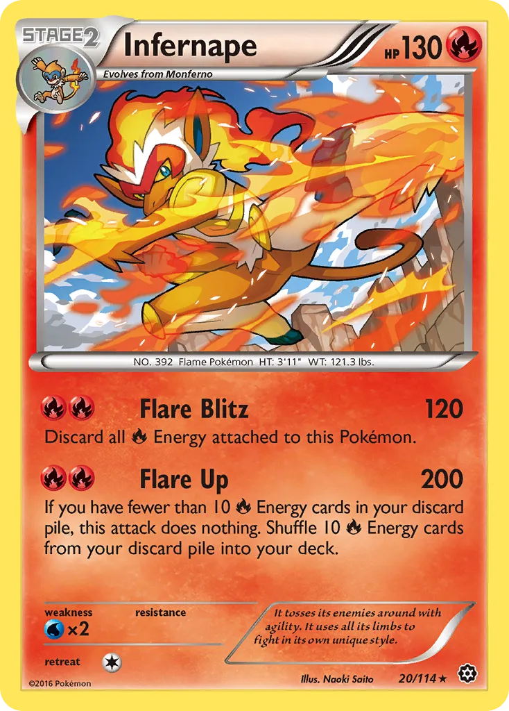 Infernape card image