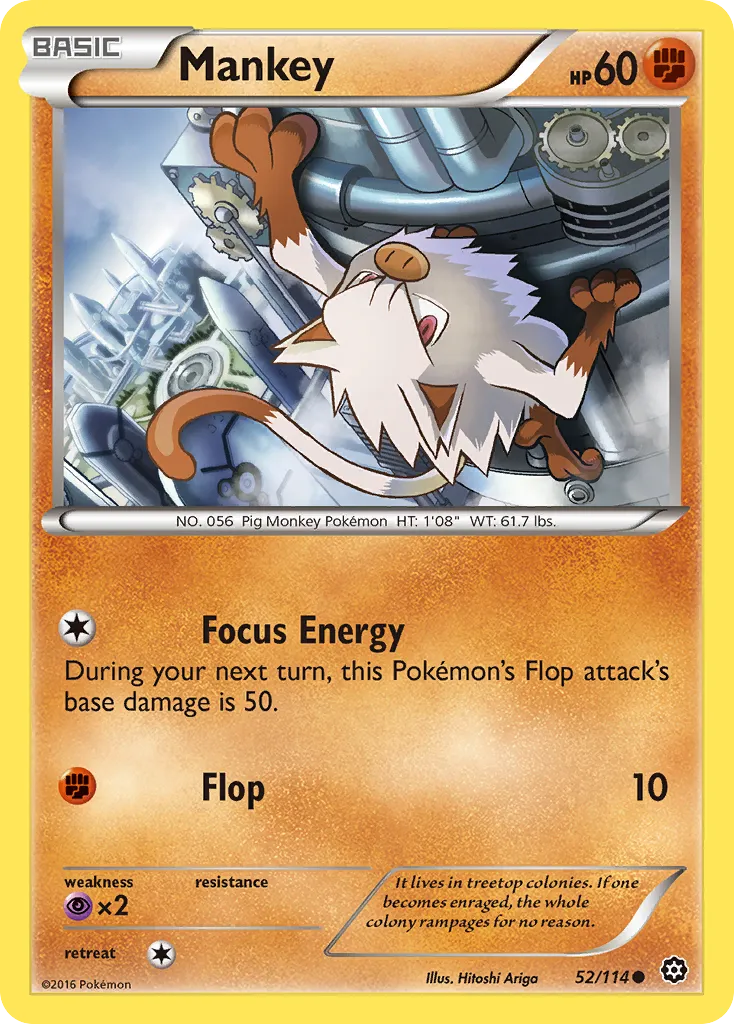 Mankey card image
