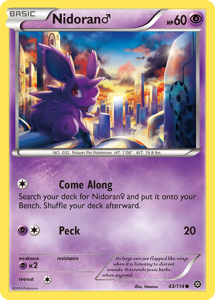 Nidoran M card image
