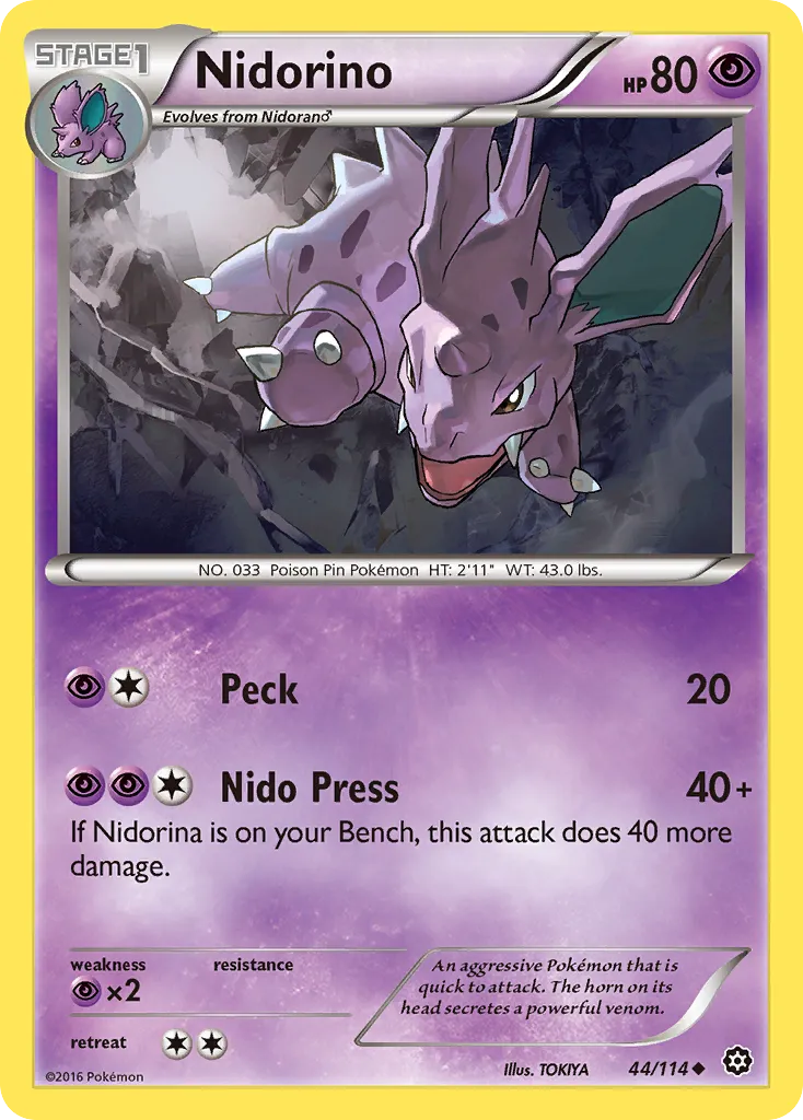 Nidorino card image