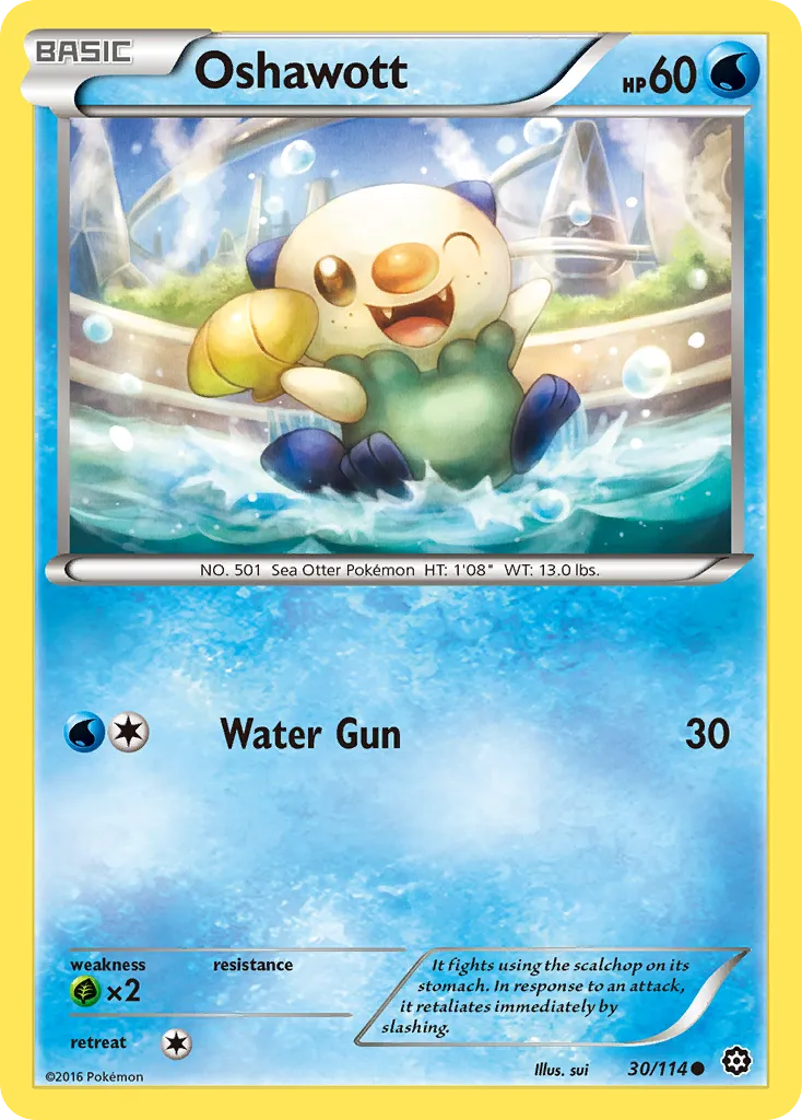 Oshawott card image