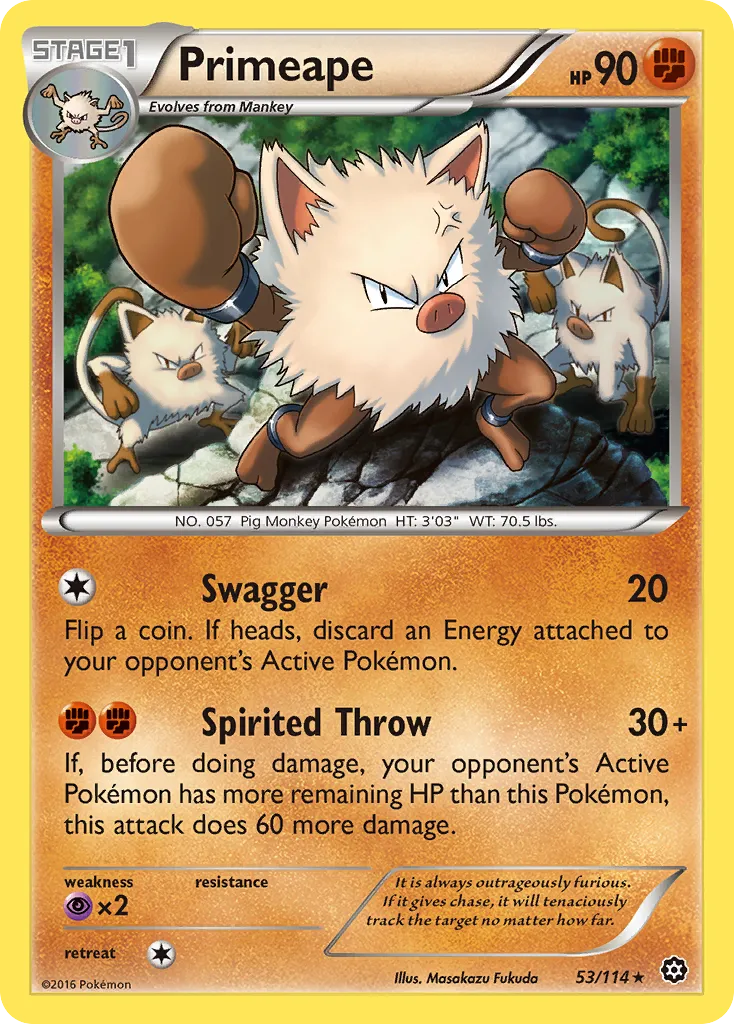 Primeape card image