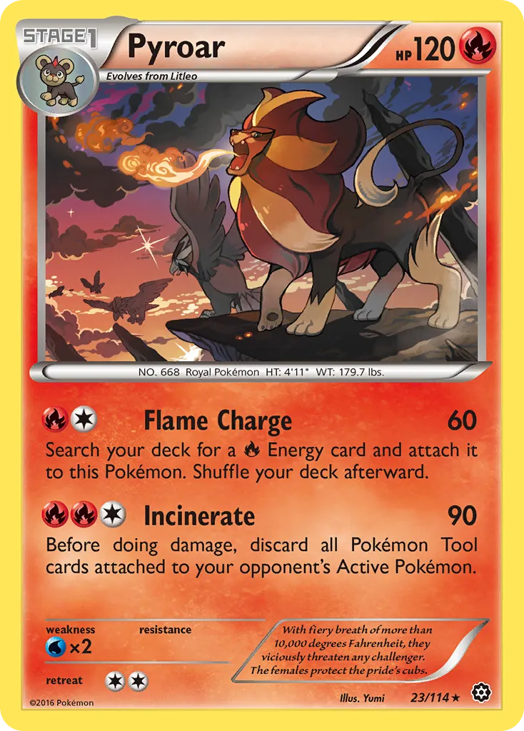 Pyroar card image