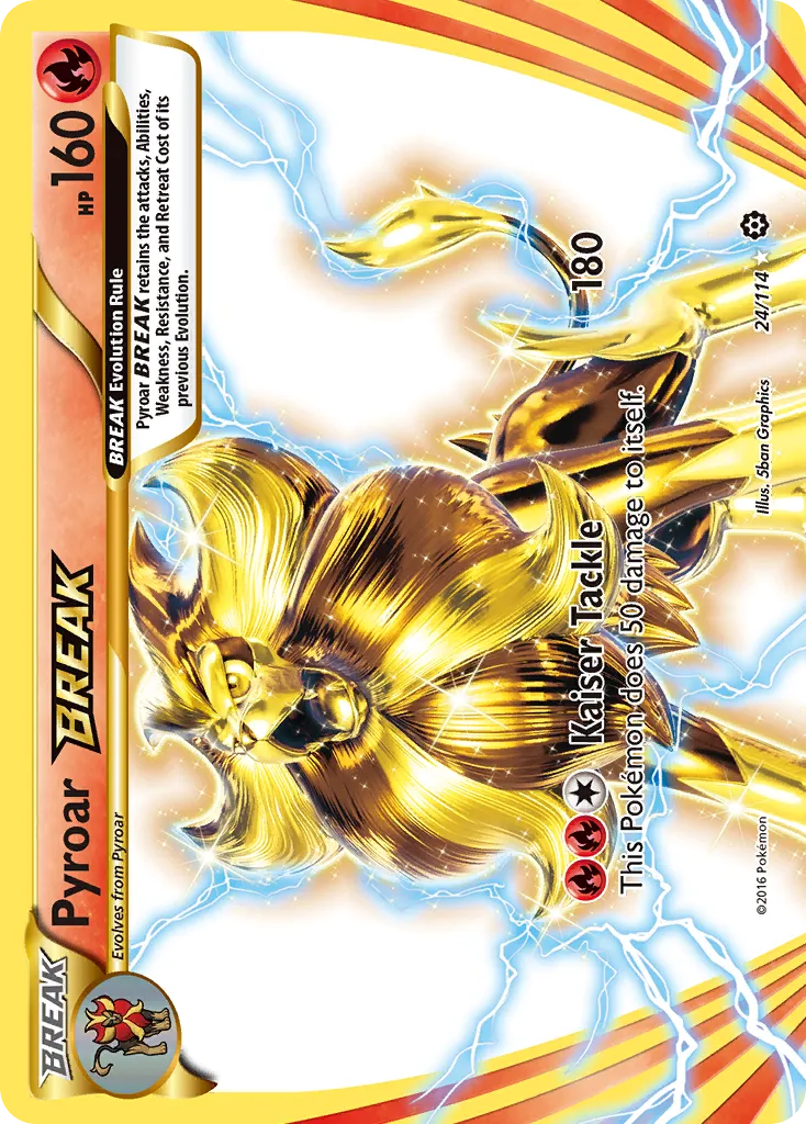 Pyroar BREAK card image