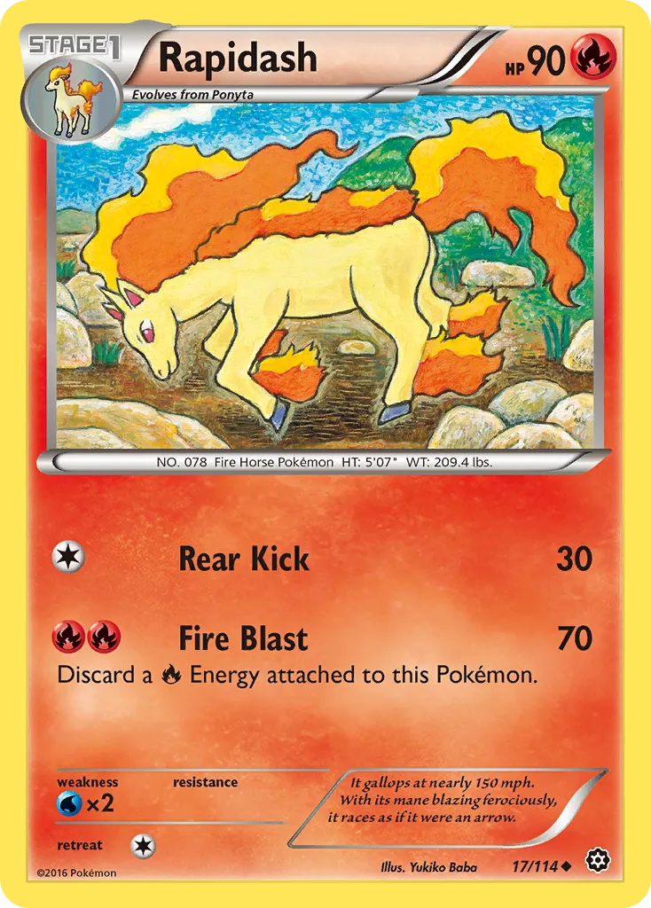 Rapidash card image