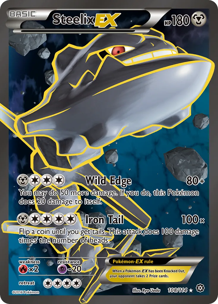 Steelix-EX #108 card image