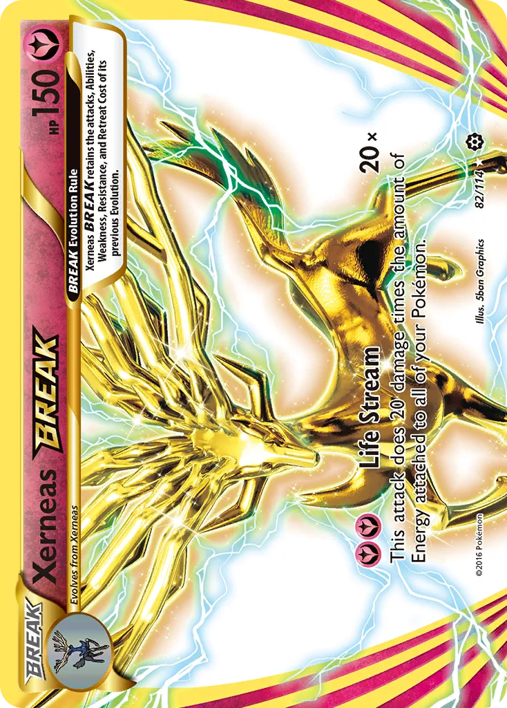 Xerneas BREAK card image