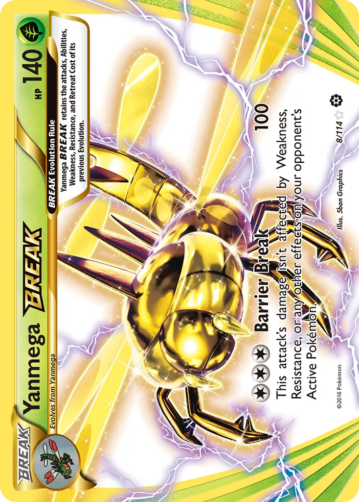 Yanmega BREAK card image