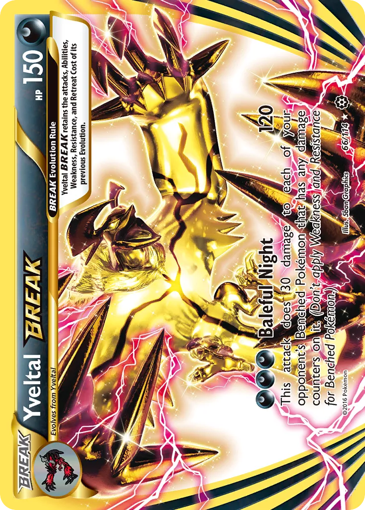 Yveltal BREAK card image