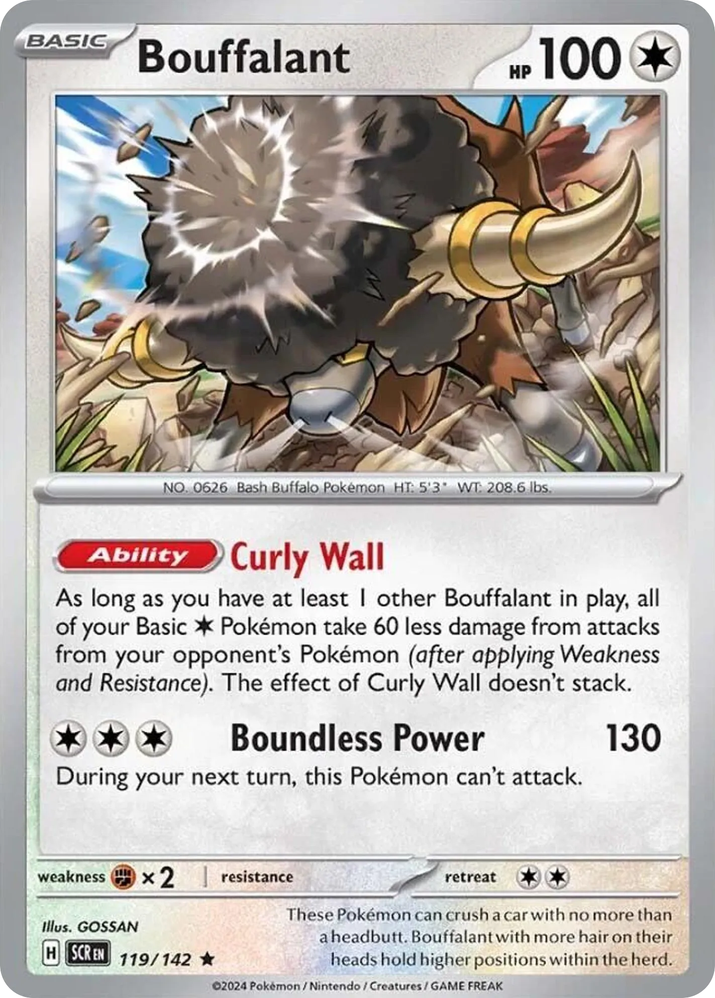 Bouffalant card image