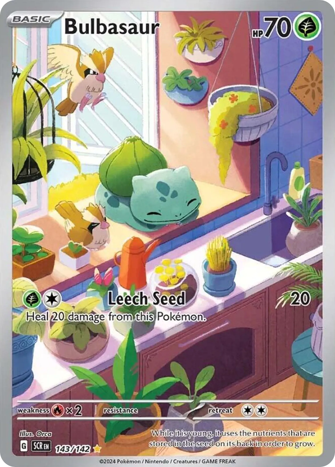 Bulbasaur #143 card image