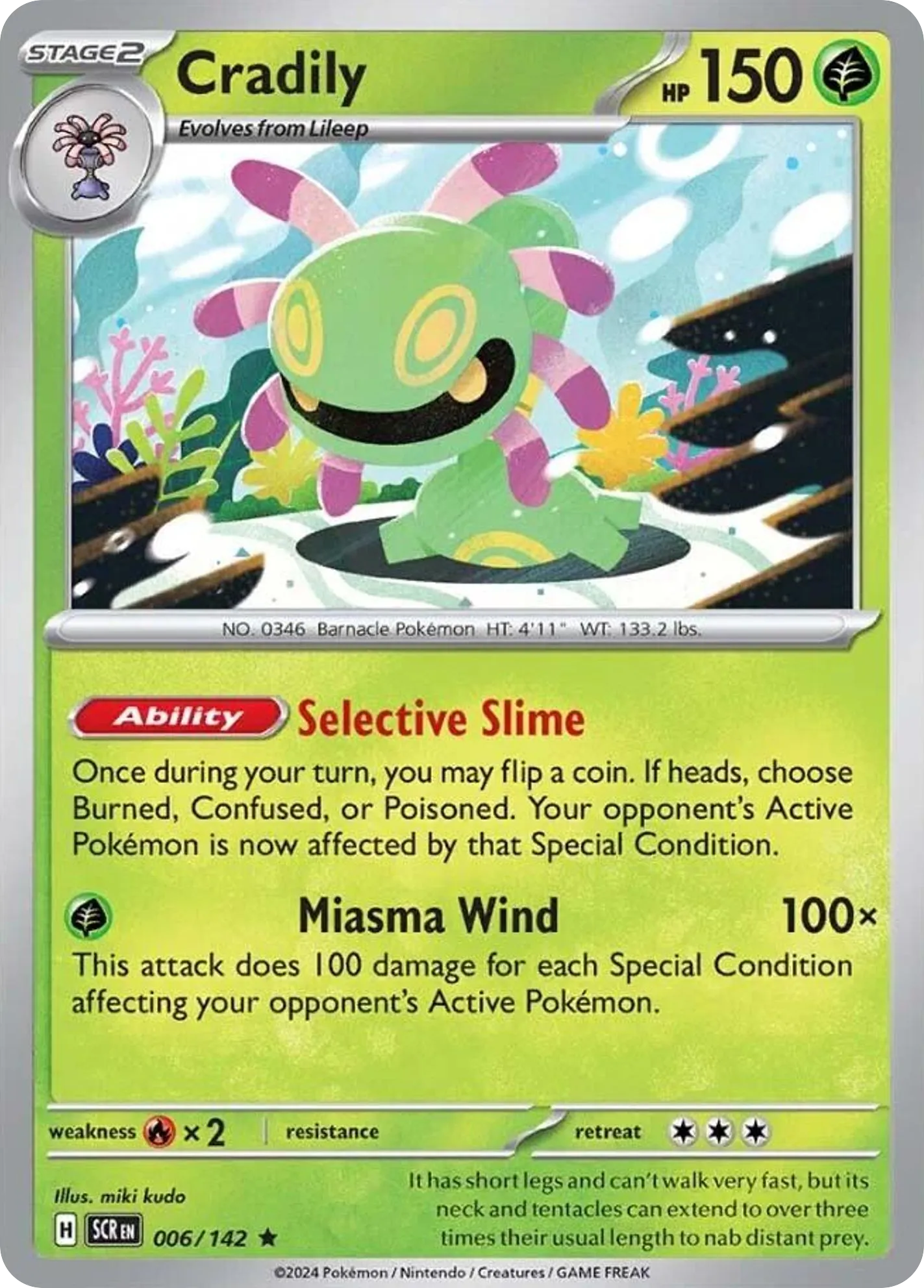 Cradily card image