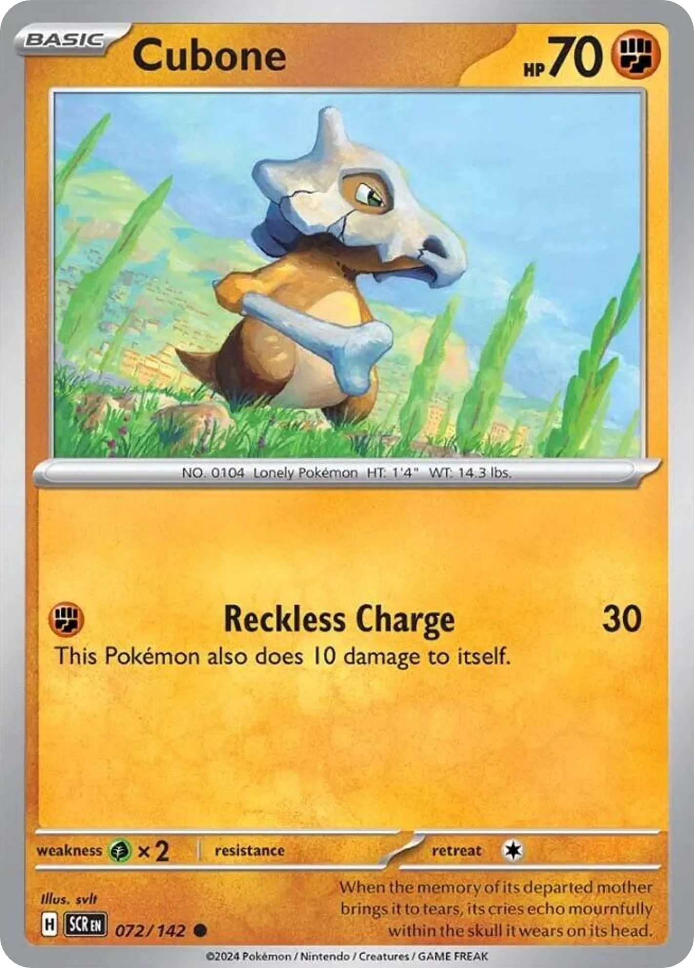 Cubone card image