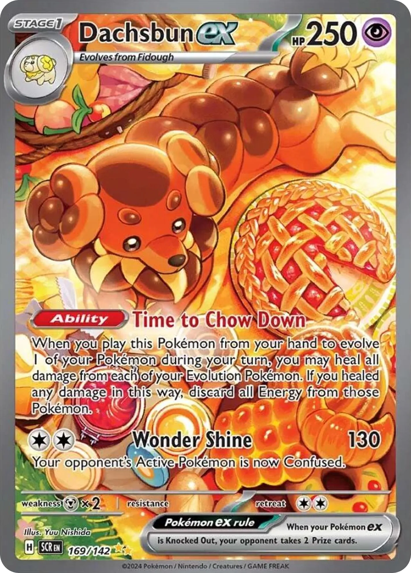 Dachsbun ex #169 card image