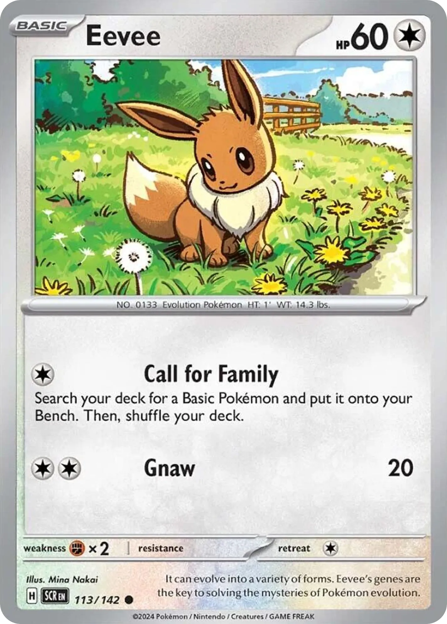 Eevee card image