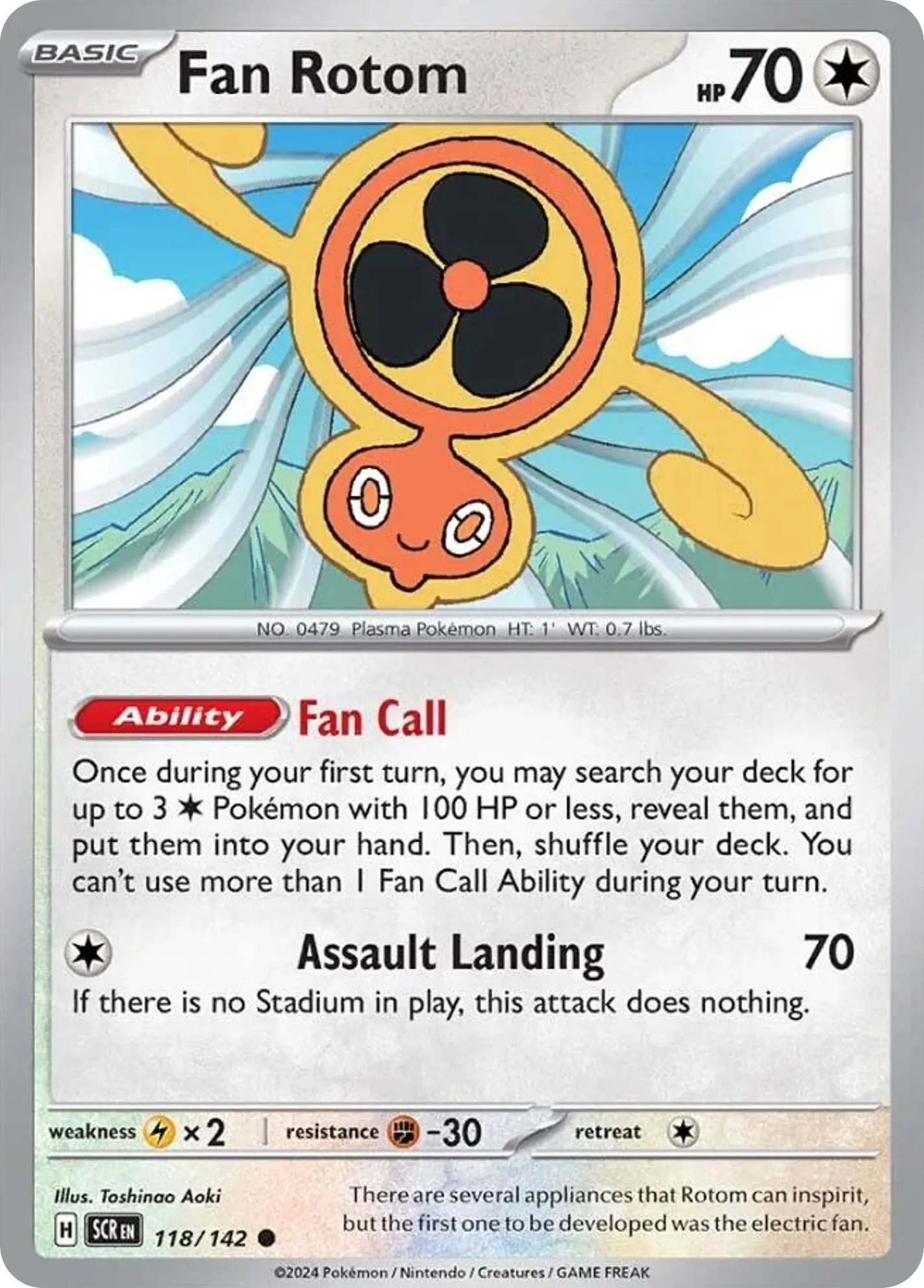 Fan Rotom card image