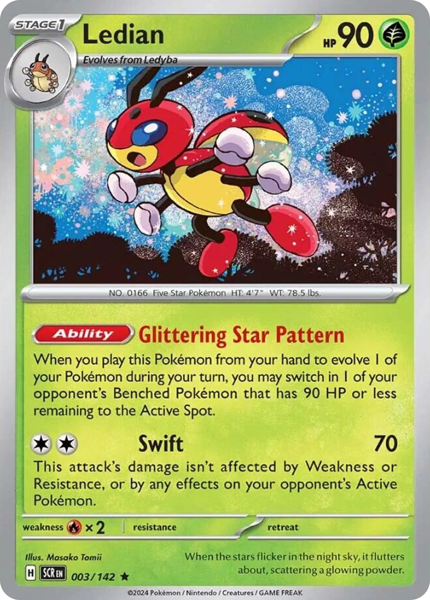 Ledian card image