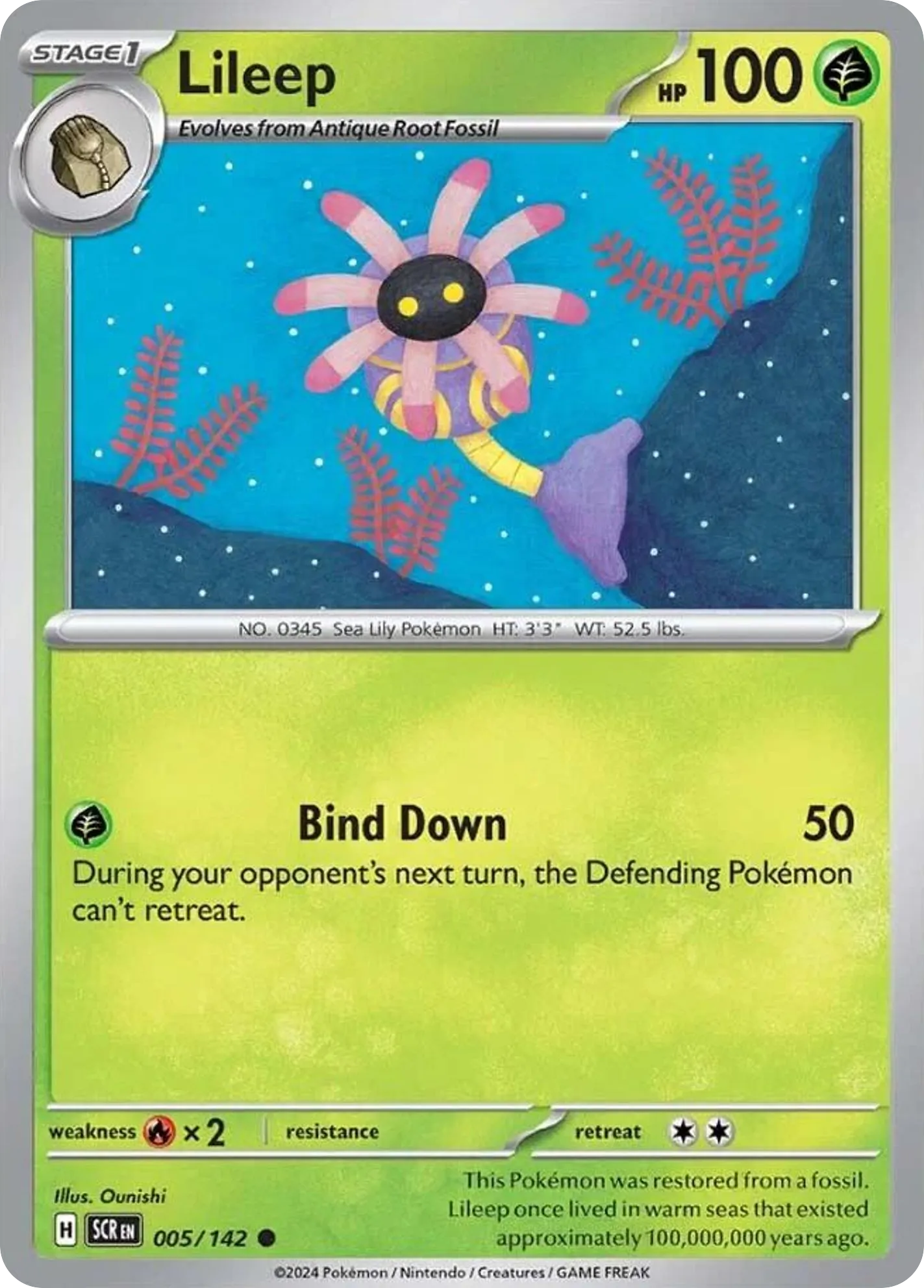 Lileep card image
