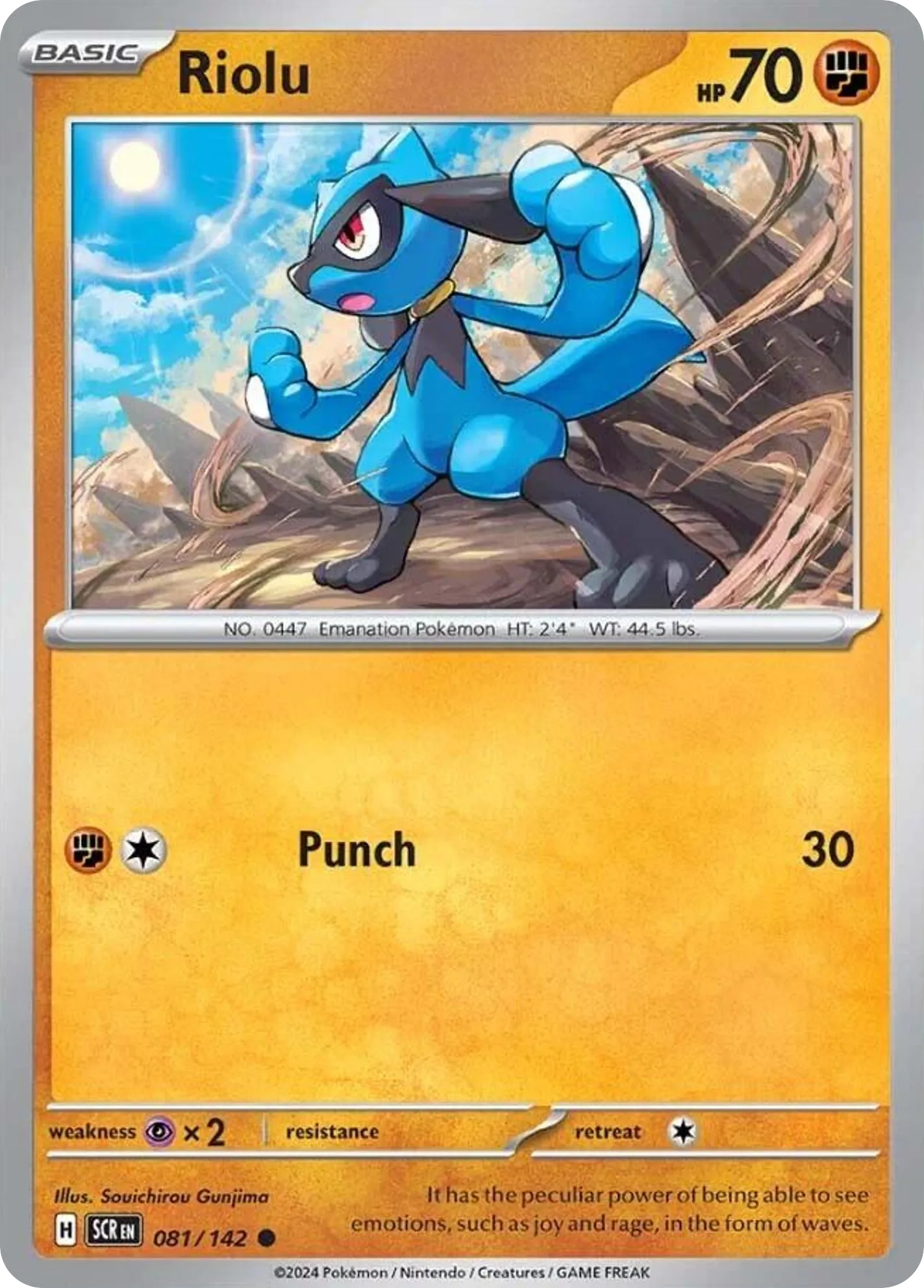 Riolu card image