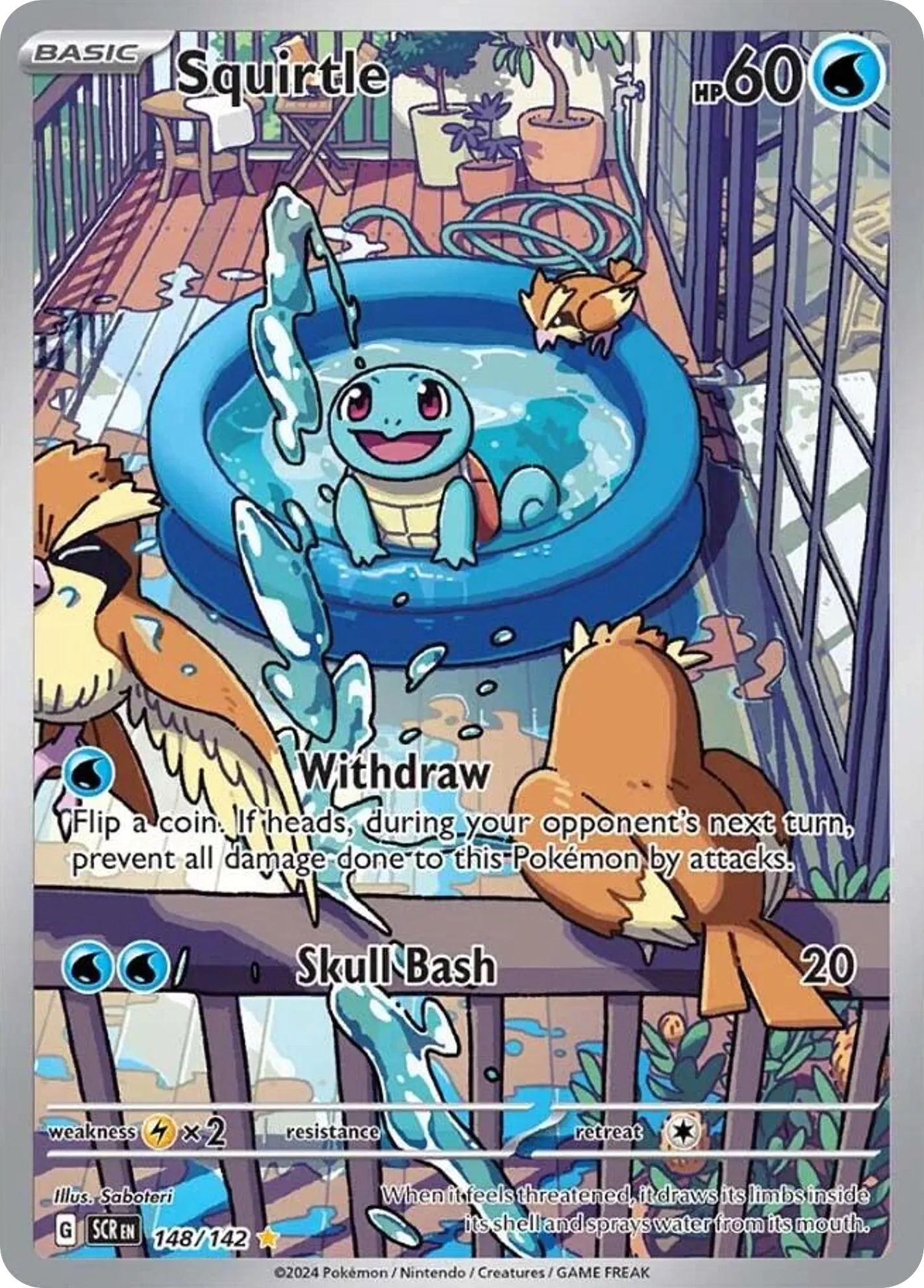 Squirtle #148 card image