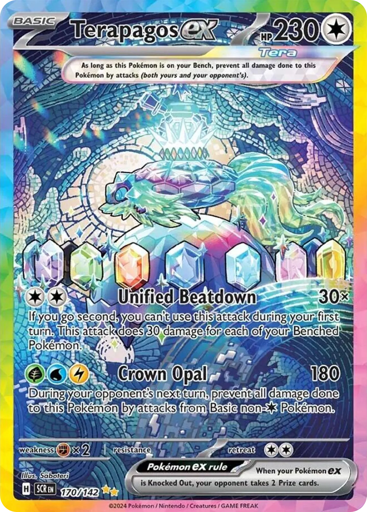 Terapagos ex #170 card image