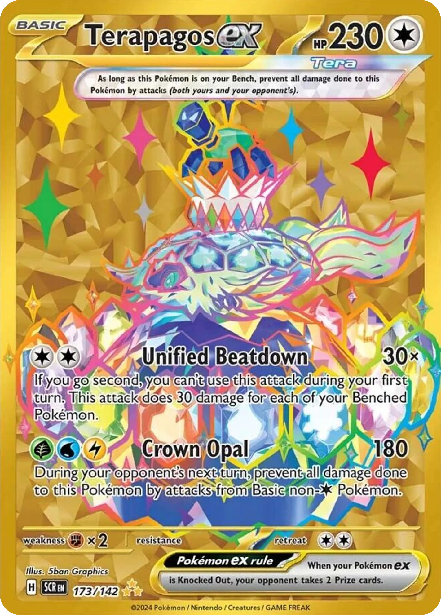 Terapagos ex card image