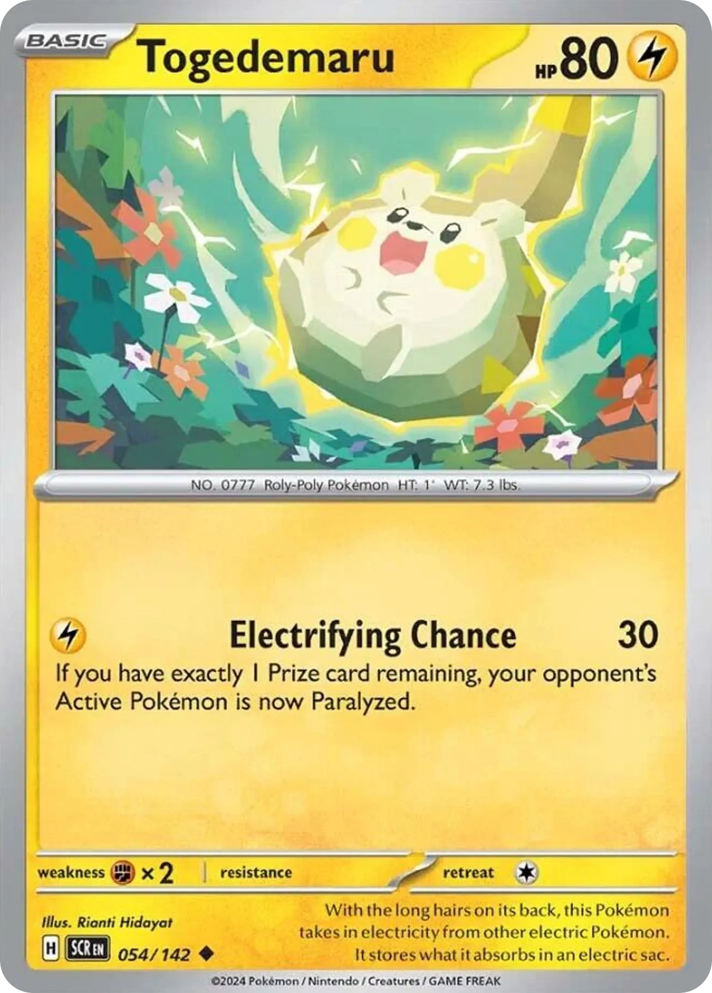 Togedemaru card image