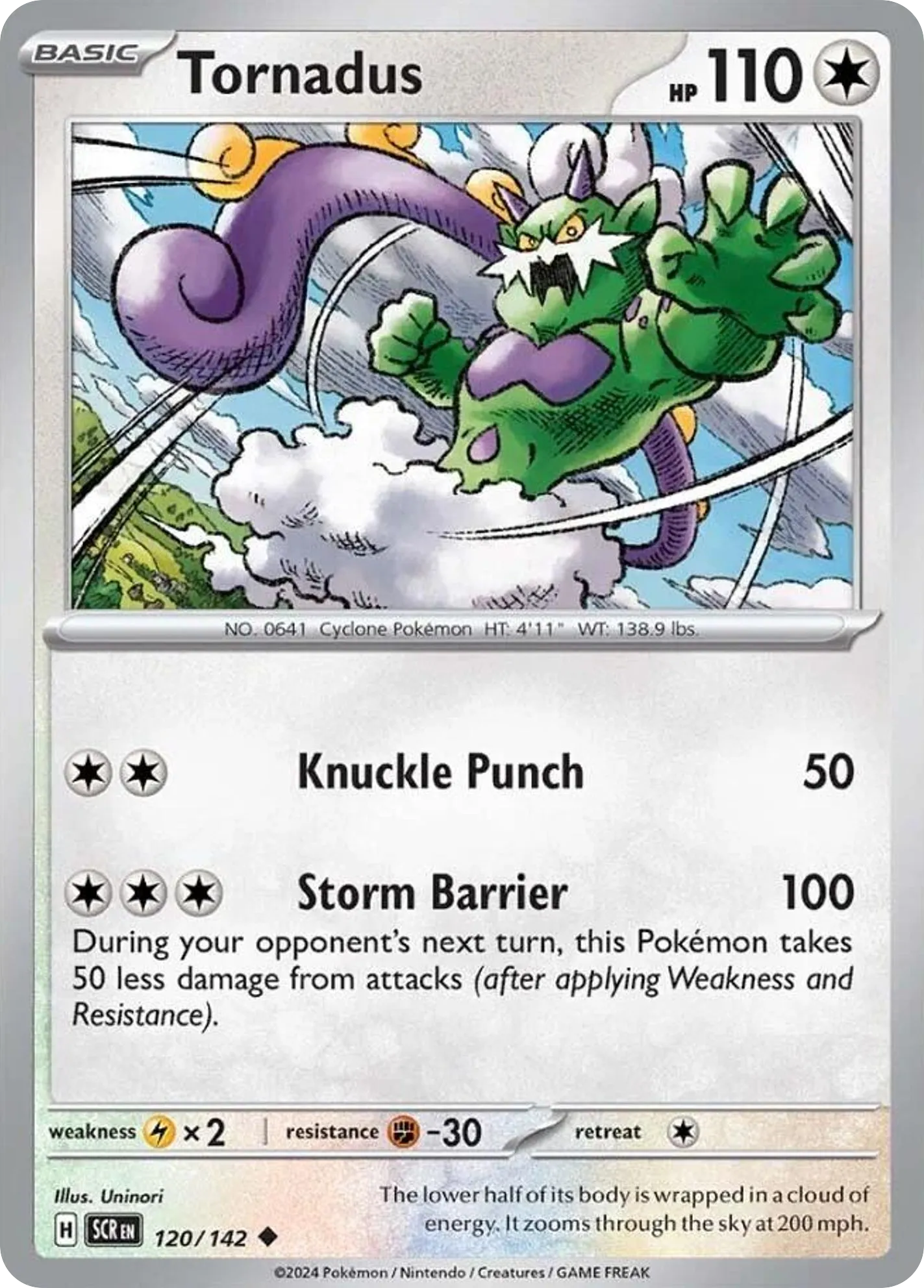 Tornadus card image