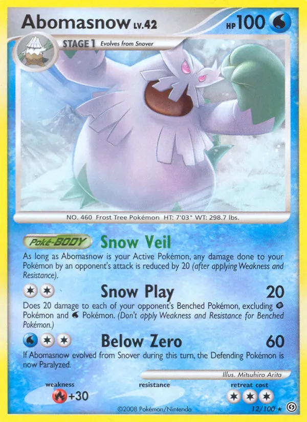 Abomasnow card image
