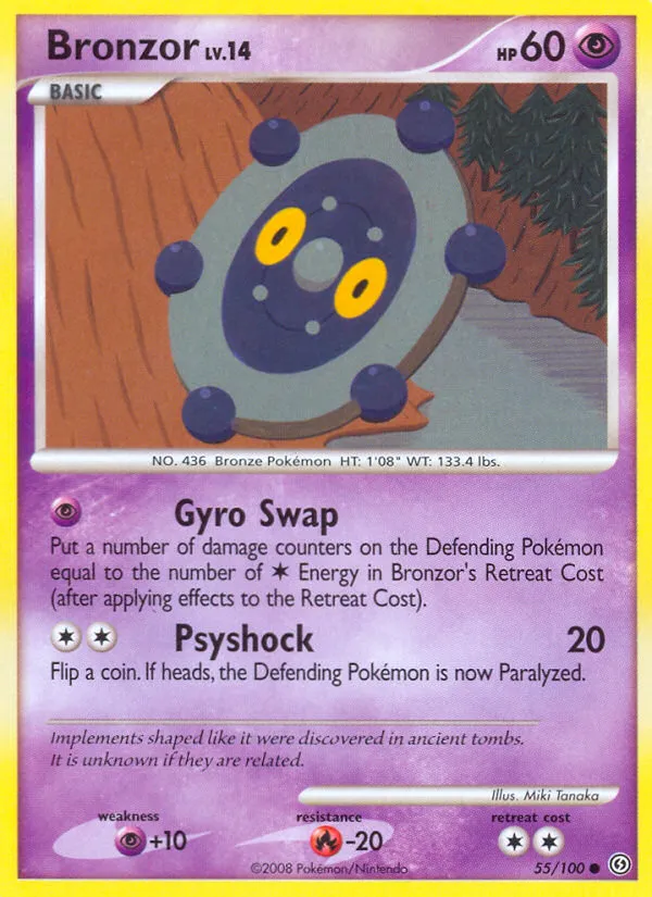 Bronzor card image