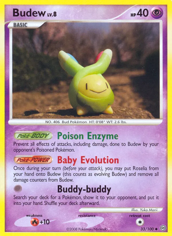 Budew card image