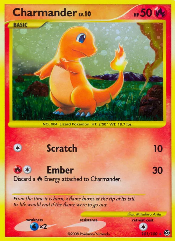 Charmander #101 card image