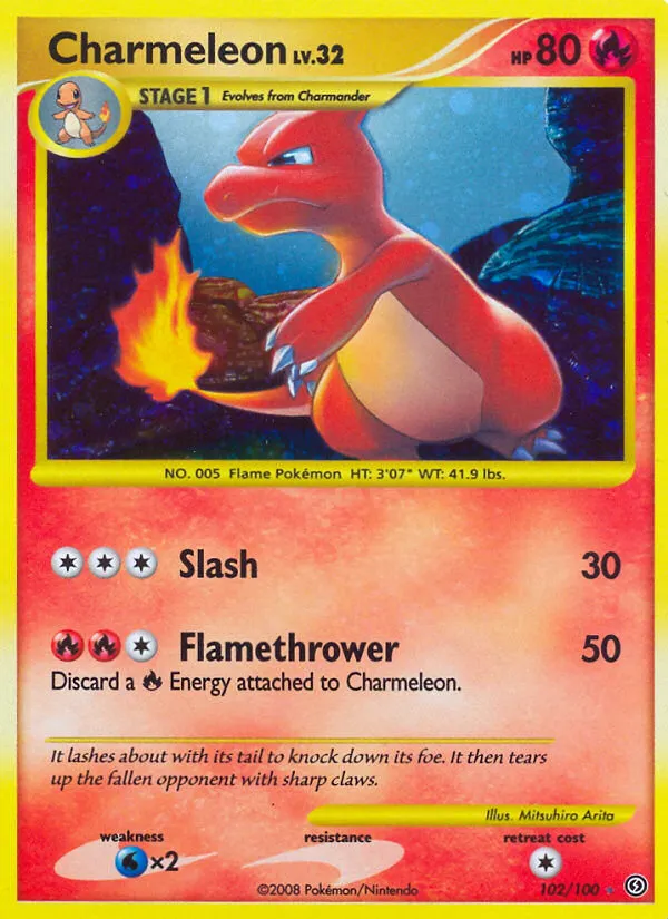 Charmeleon #102 card image