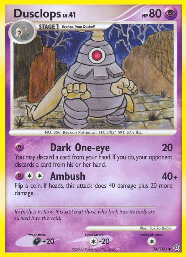 Dusclops card image
