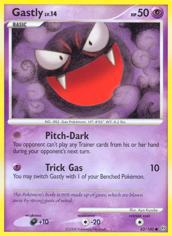 Gastly card image