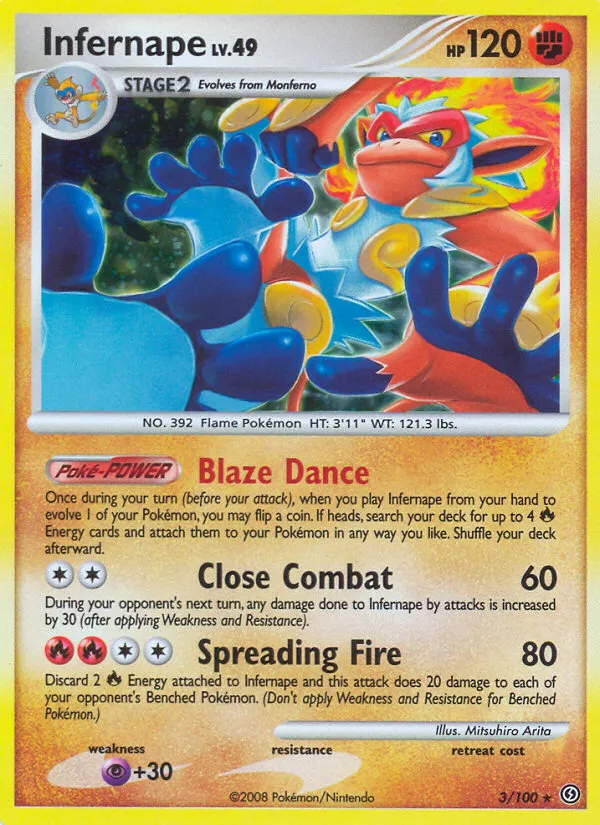 Infernape card image