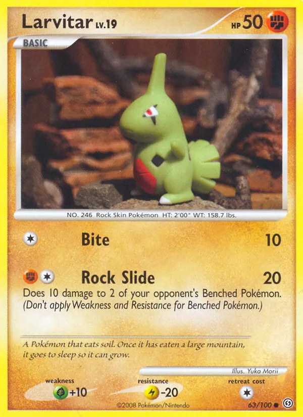 Larvitar card image