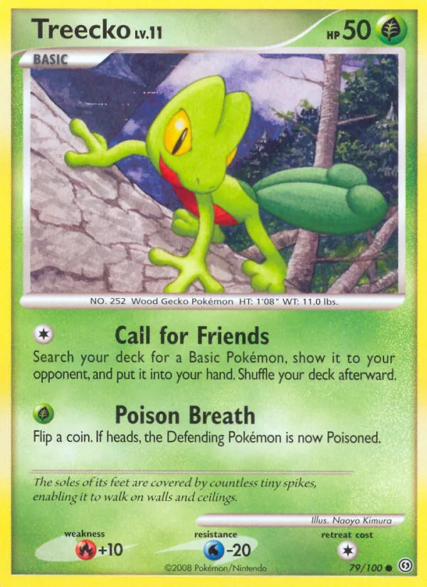 Treecko card image