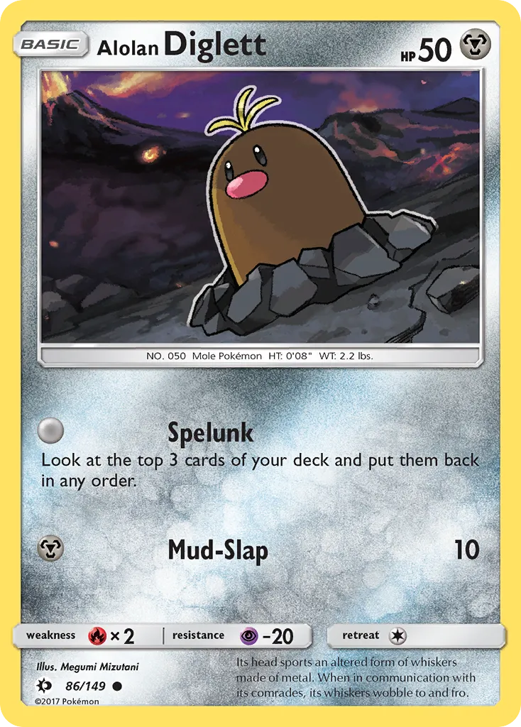 Alolan Diglett card image