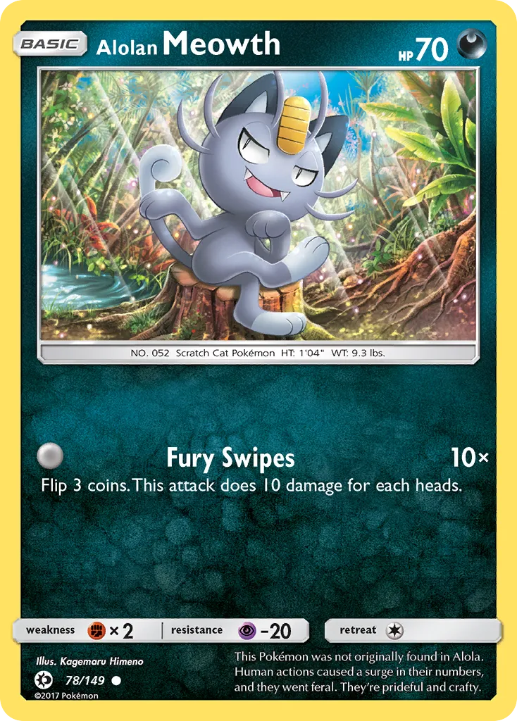 Alolan Meowth card image