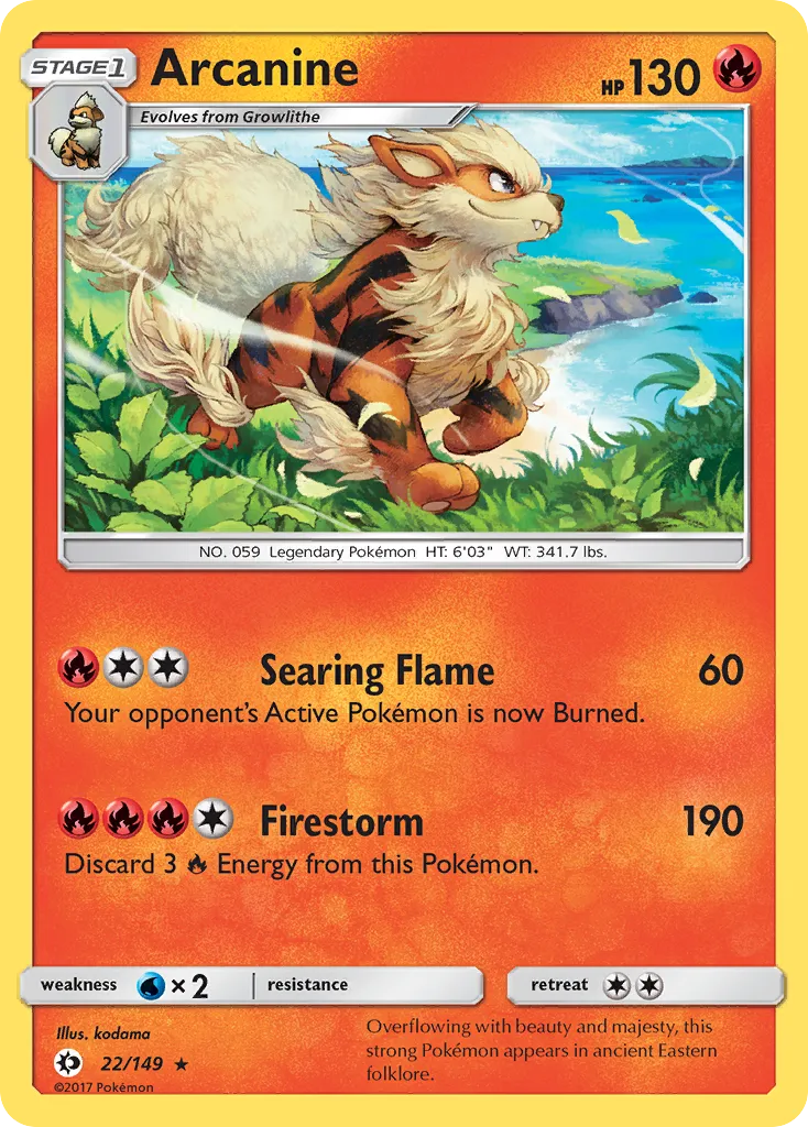 Arcanine card image