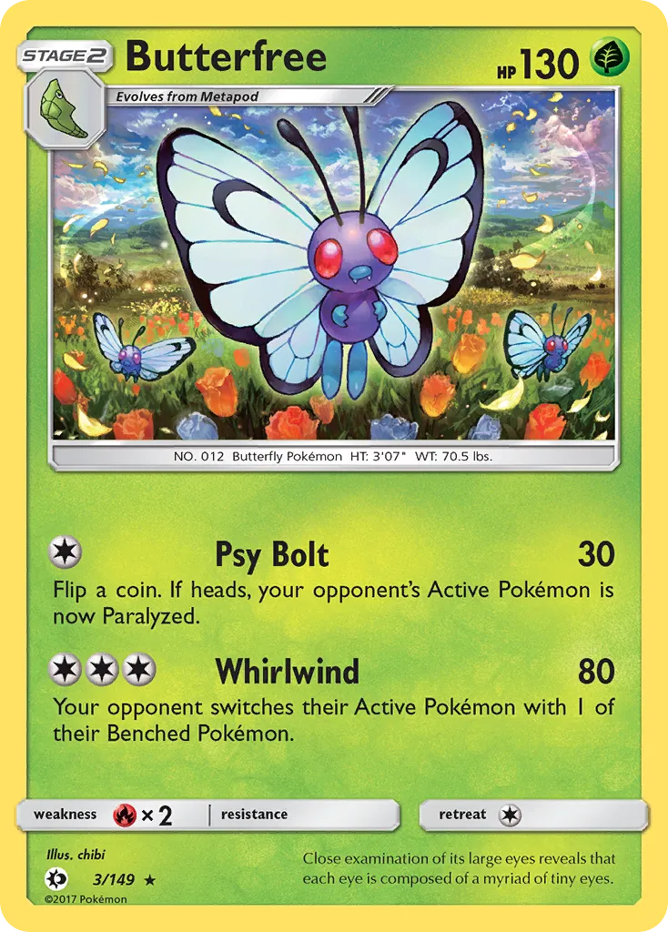 Butterfree card image