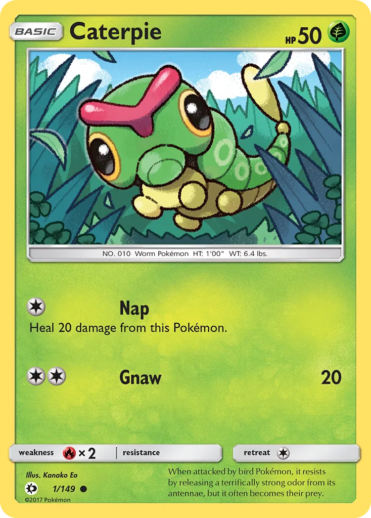 Caterpie card image