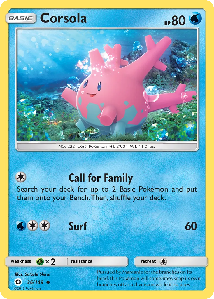 Corsola card image