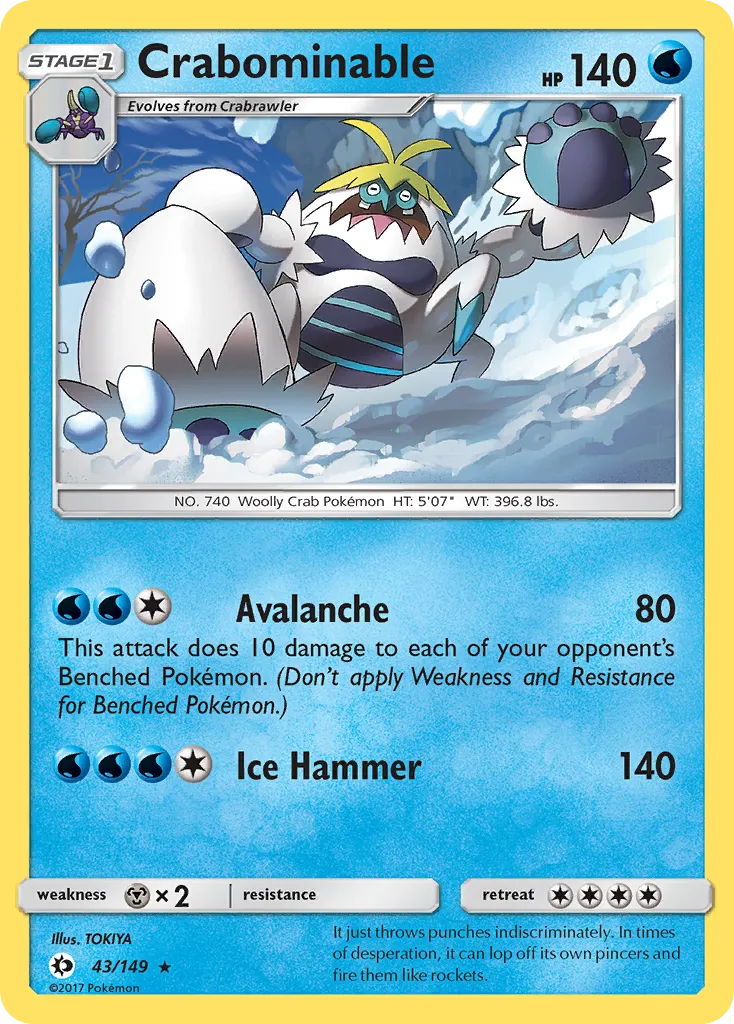 Crabominable card image