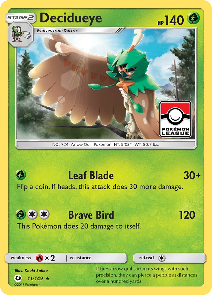 Decidueye card image