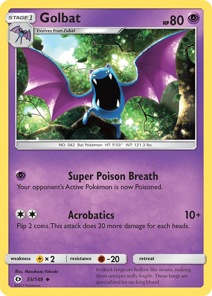 Golbat card image